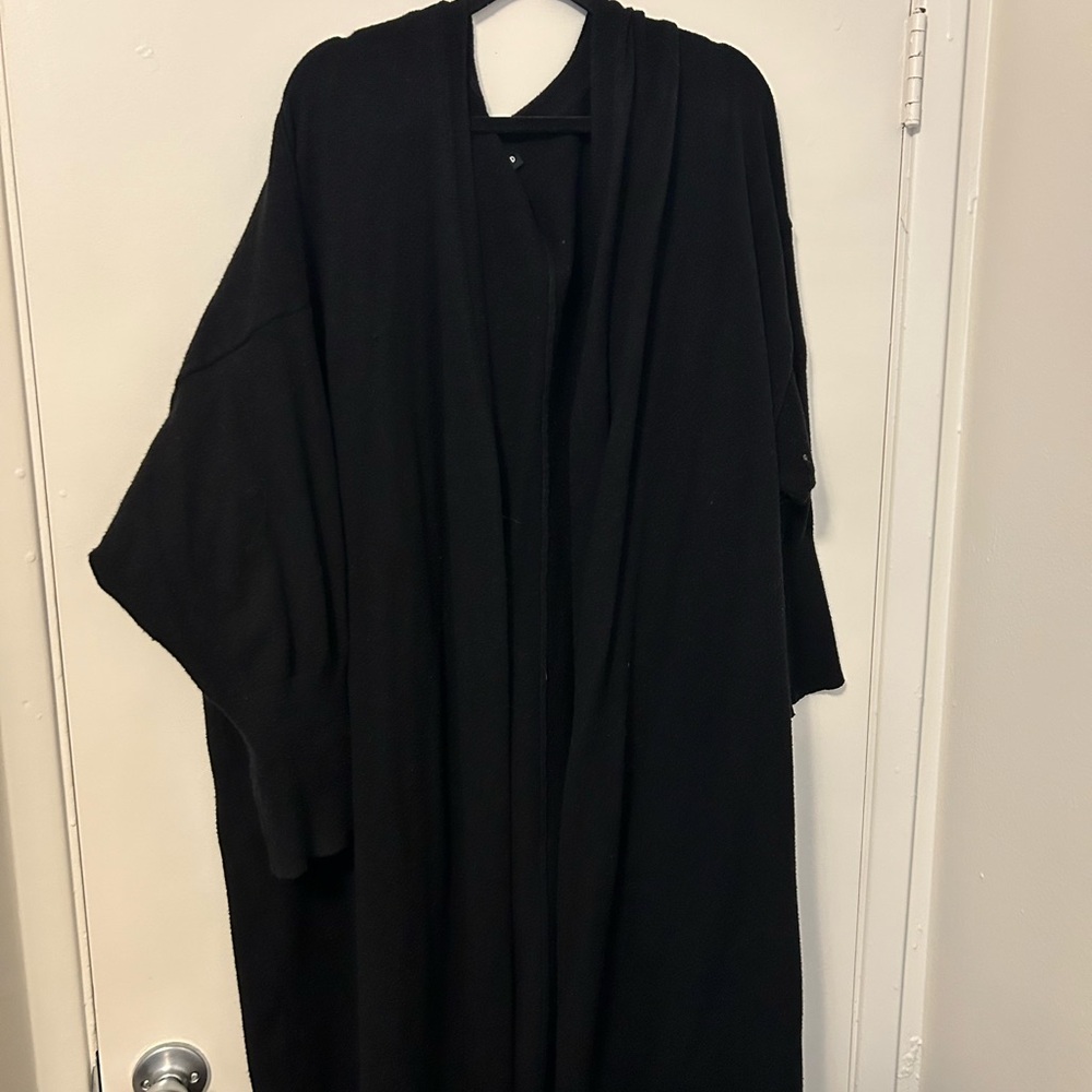 Torrid Long Black Knit Cardigan
